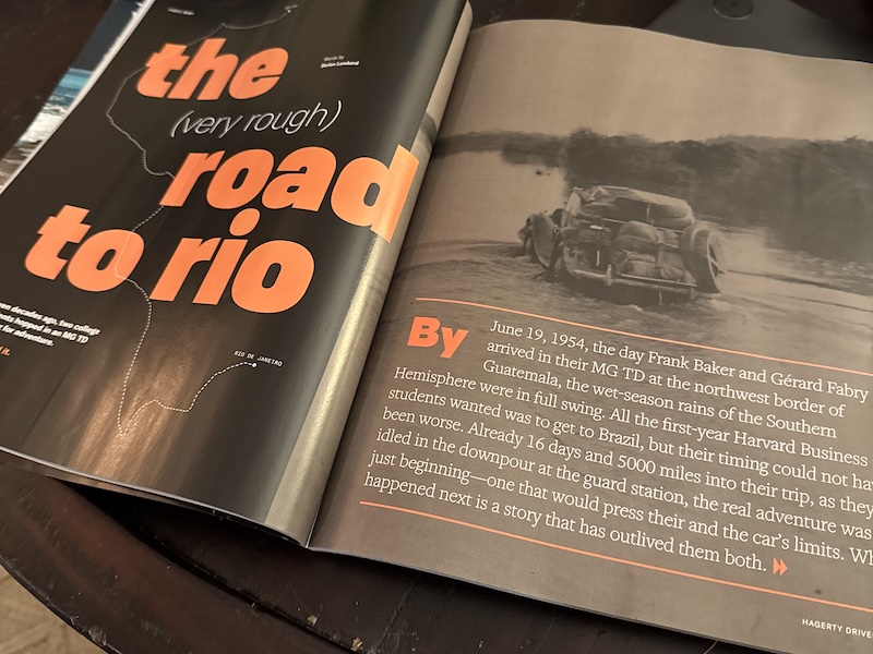 The Very Rough Road to Rio — Hagerty Drivers Club Article